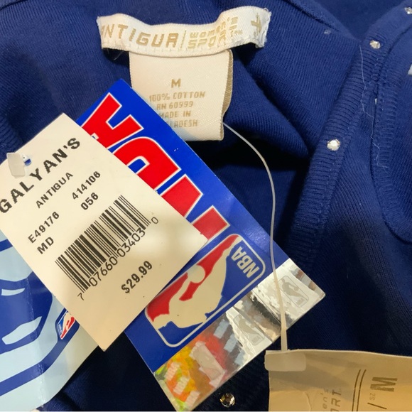 NWT Dallas Mavericks Mavs NBA  Blue Tank Top Shirt Womens - Picture 6 of 7